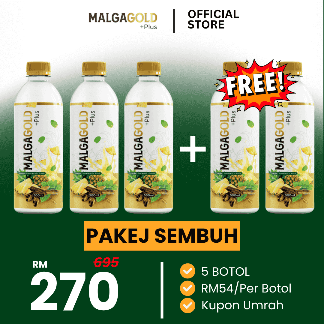 PAKEJ SEMBUH | 5 BOTOL RM270