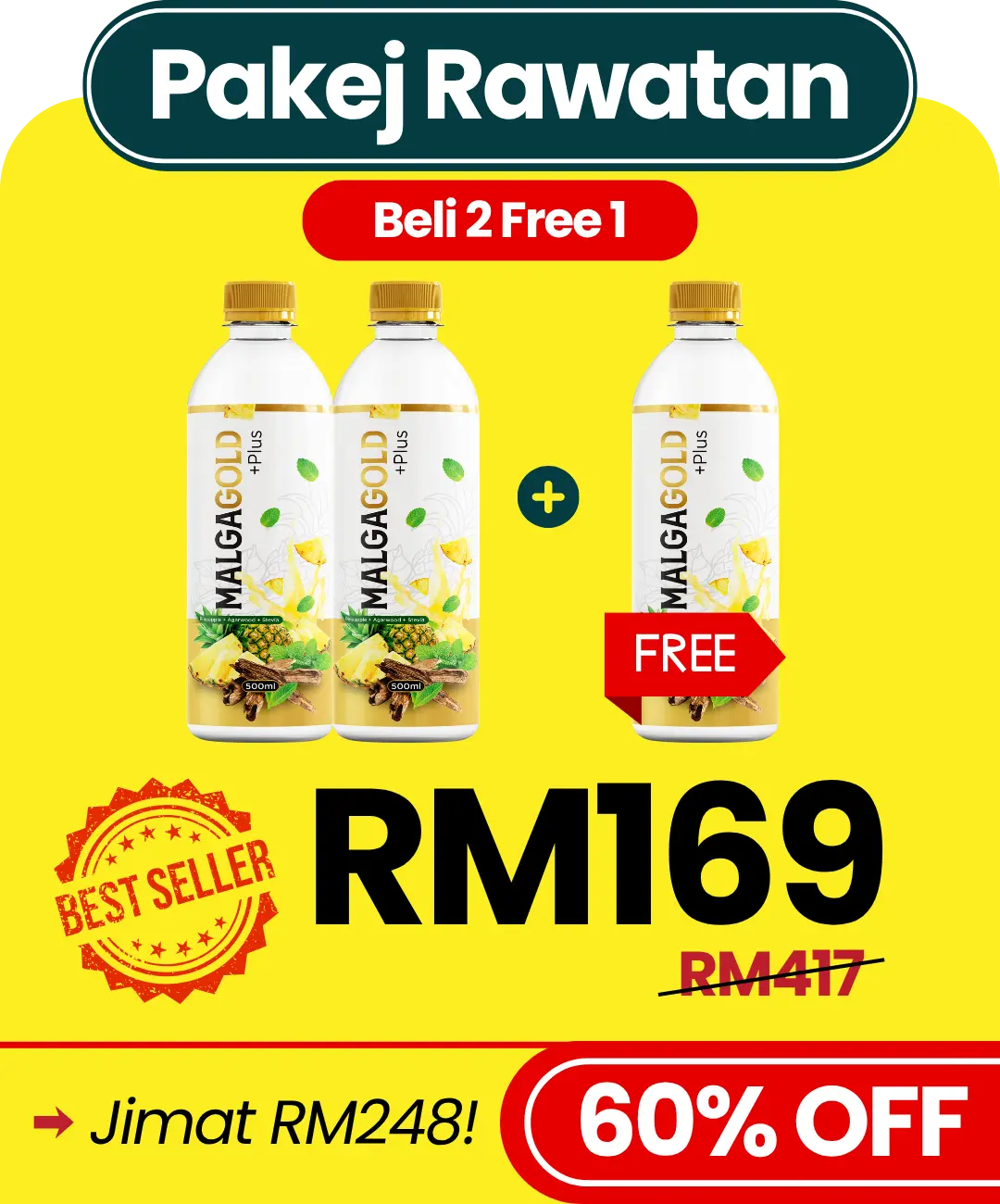 PAKEJ RAWATAN | 3 BOTOL RM169